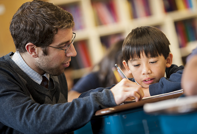 PACE teacher in the classroom